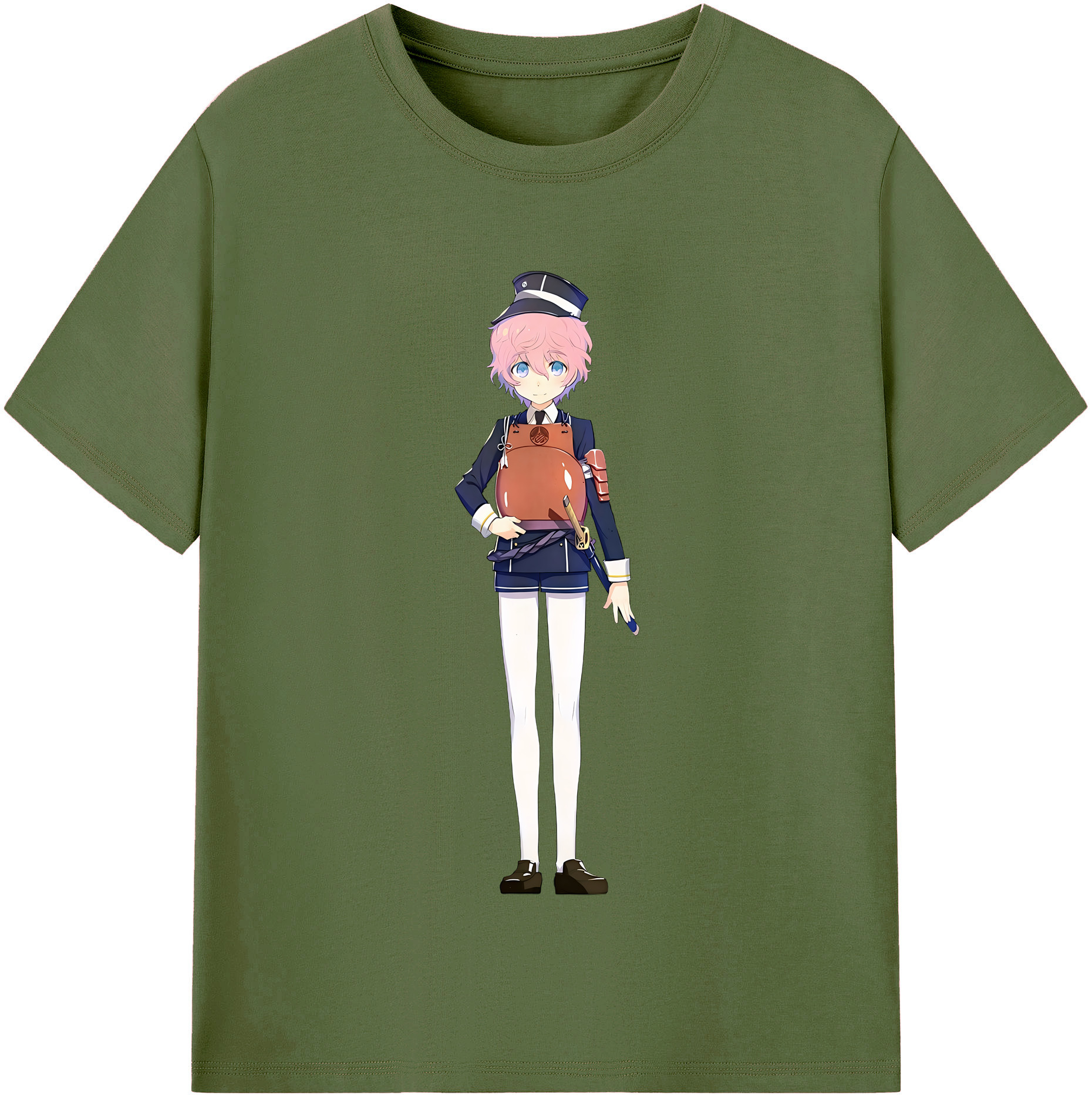 （画像用） 刀剣乱舞 Touken Ranbu 綿100％半袖Tシャツ（フロントプリント）